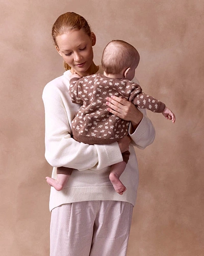 Кардиган детский Loomknits Листочки LW5302