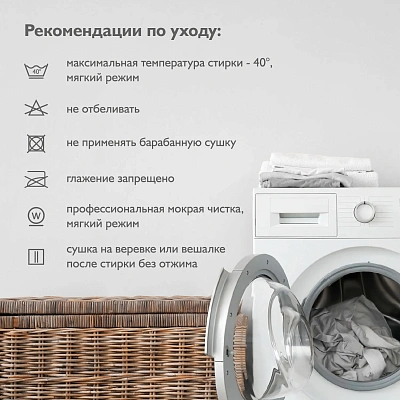 Наматрасник непромокаемый Fiorellino Bamboo Waterproof Comfort на резинках 120*60 см