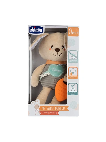 Игрушка мягкая Chicco "Милый кролик"
