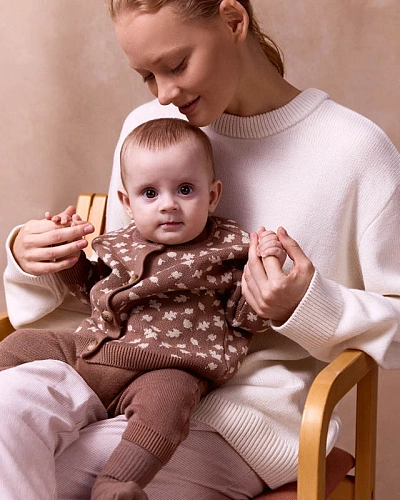 Кардиган детский Loomknits Листочки LW5302