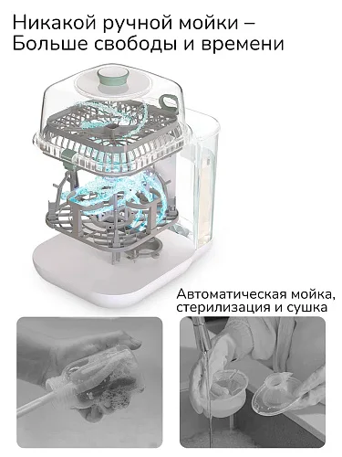 Стерилизатор-мойка Momcozy BS03 KleanPal Pro для бутылочек
