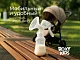 Молокоотсос Roxy Kids ручной с бутылочкой