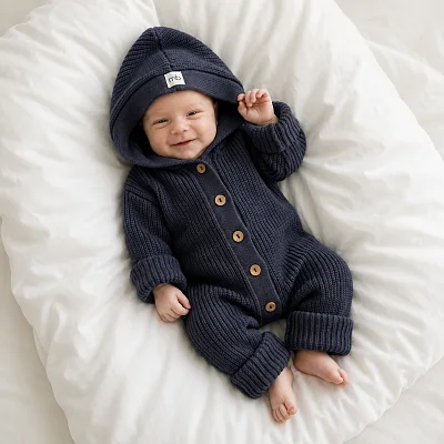 Комбинезон Mimibaby с капюшоном, хлопок