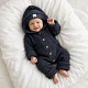 Комбинезон Mimibaby с капюшоном, хлопок