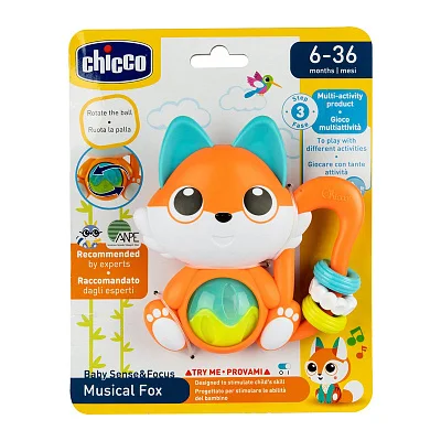 Игрушка-погремушка Chicco "Лисичка"