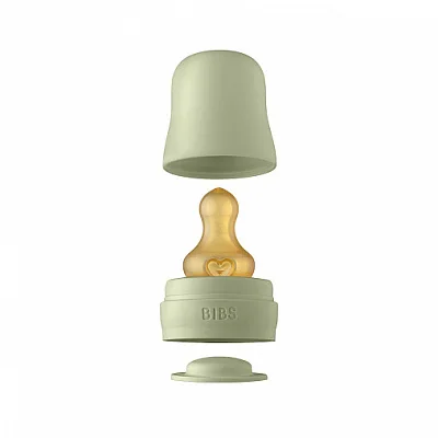 Набор аксессуаров для бутылочки с латексной соской BIBS Bottle Kit