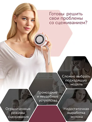 Молокоотсос Momcozy BP137 V1 Pro электрический 2 шт