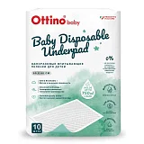Пеленки детские Ottino одноразовые впитывающие 60x60 см 10 шт