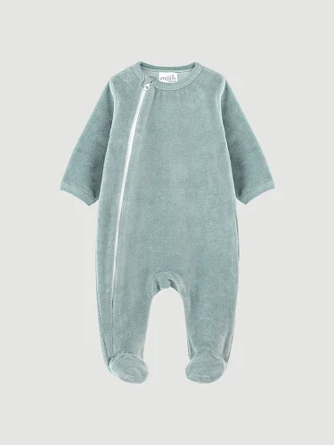 Велюровый комбинезон Mjolk Baby Blue