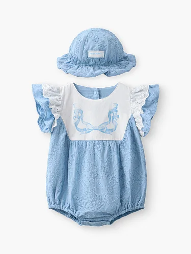 Набор Happy Baby комбинезон и панама