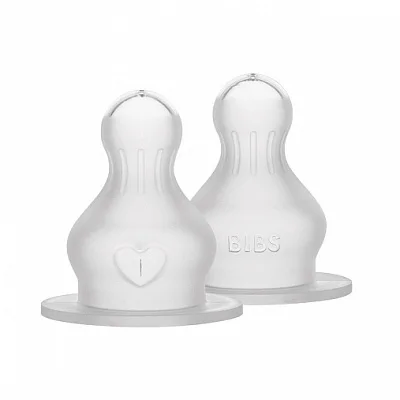 Соска для бутылочки BIBS, 2 шт-средний поток