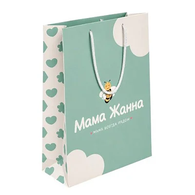 Пакеты бумажные вертикальные 260*370*80 Штамп № 311 изображение разное