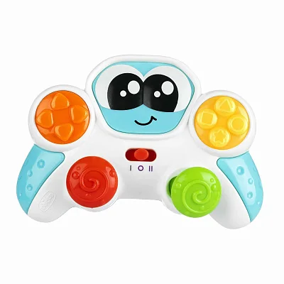 Игрушка Chicco пластиковая музыкальная "Мой первый джойстик"
