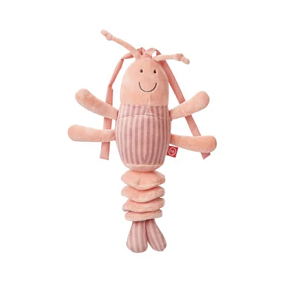 Игрушка-растяжка подвесная с вибрацией Happy Baby Креветка