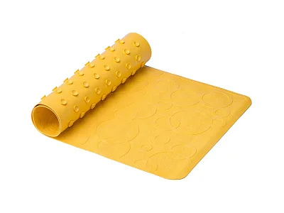 Коврик резиновый для ванны Roxy Kids антискользящий с отверстиями 35x76см