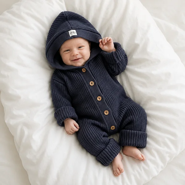 Комбинезон Mimibaby с капюшоном, хлопок