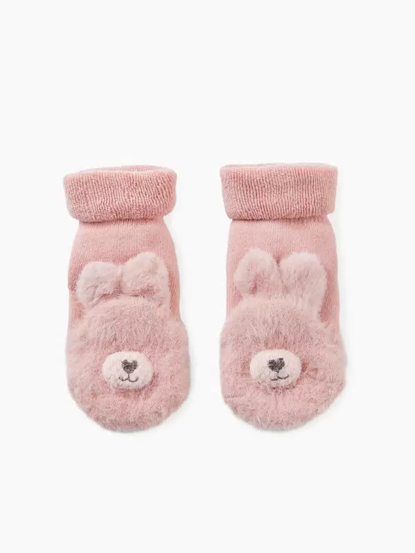 Носки детские Happy Baby (носочки-тапочки с ушками) 1 носочки