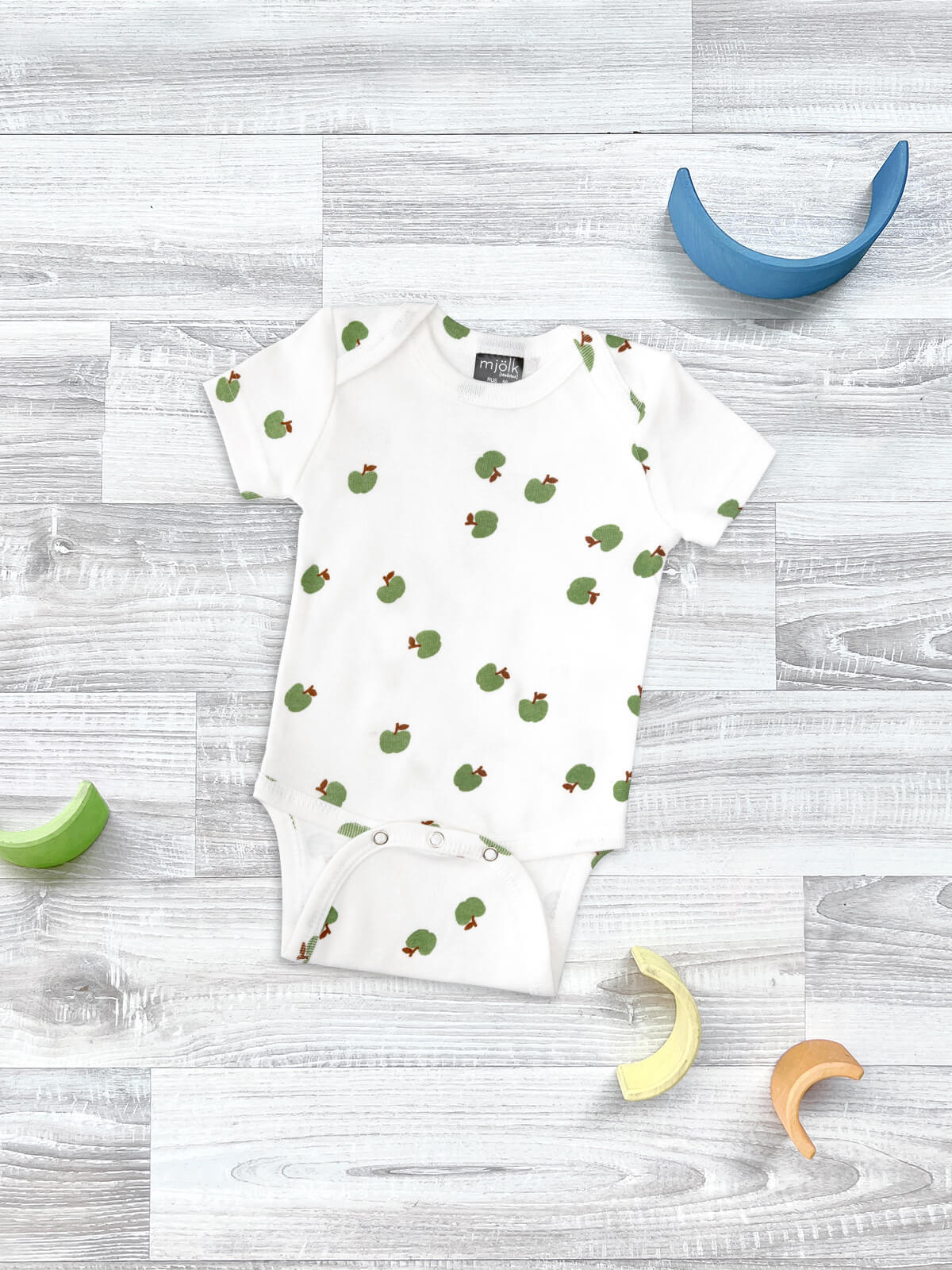 Боди Mjolk Яблочки 1