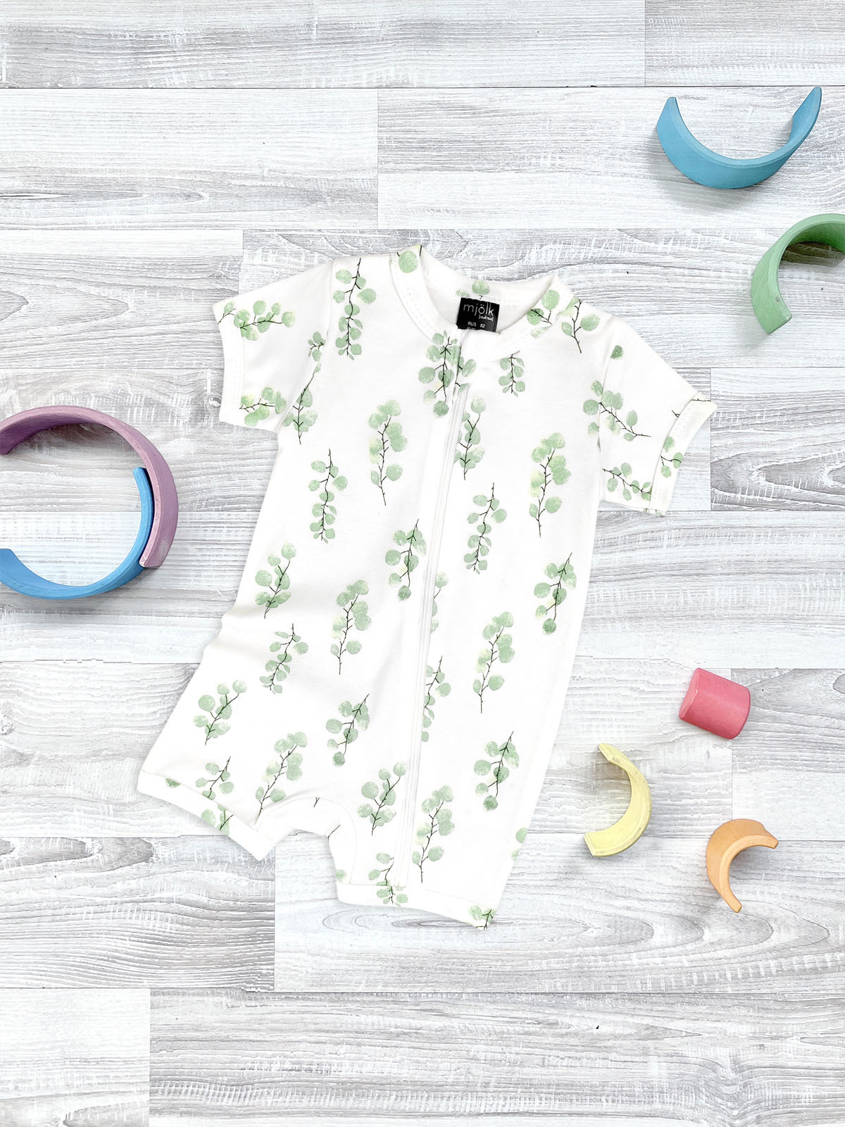 Песочник Mjolk Sleep and Play Эвкалипт