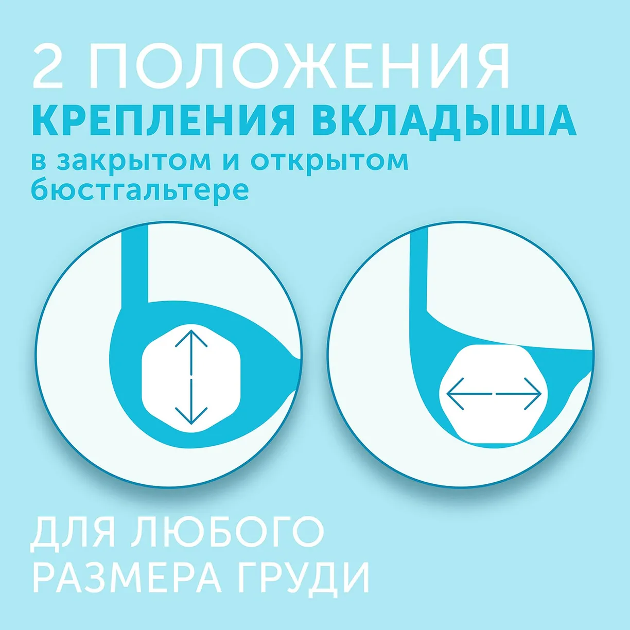 Вкладыши для груди LOVULAR HOT WIND 62 шт/уп 6