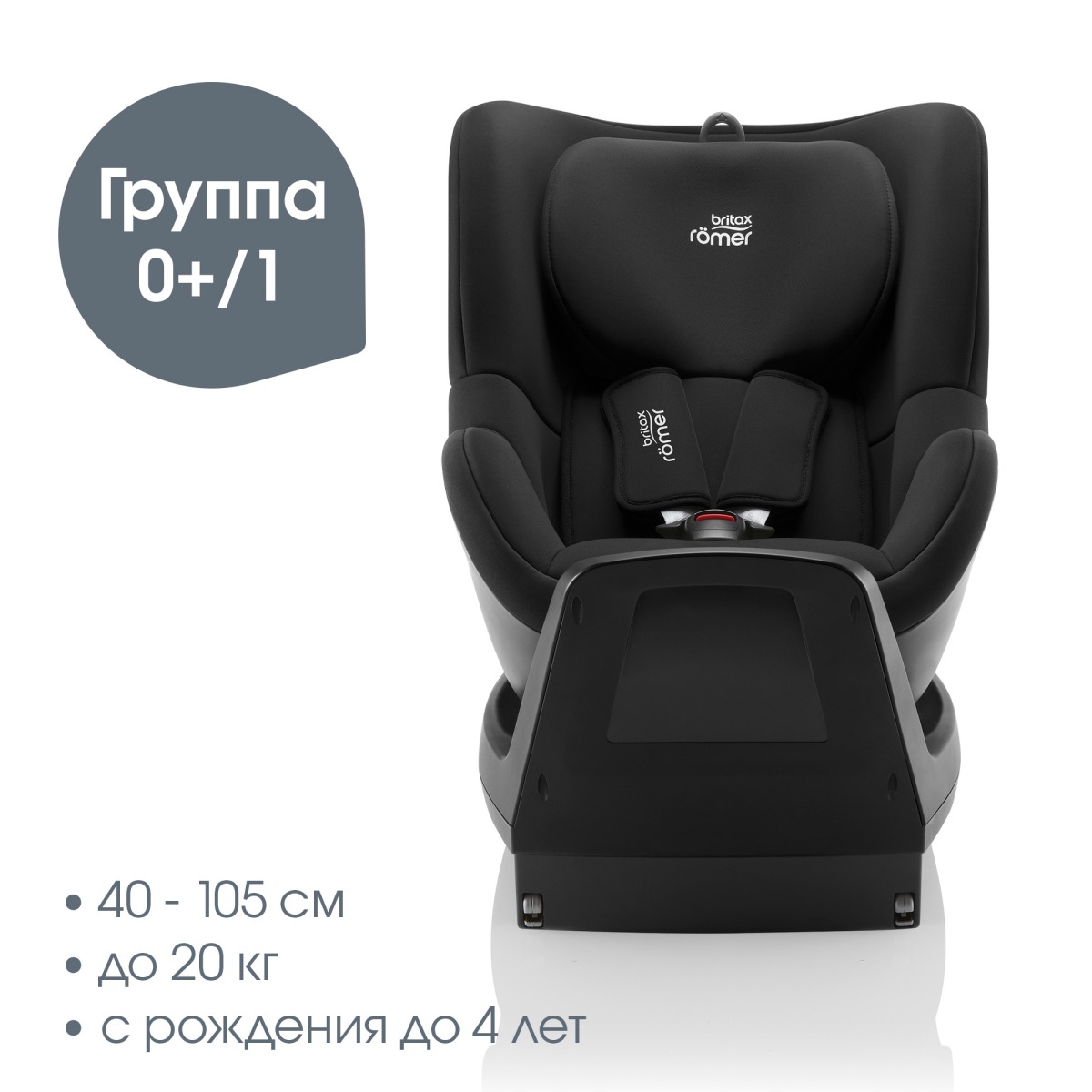 Автокресло группы 0/1 Britax Roemer Dualfix Plus 3