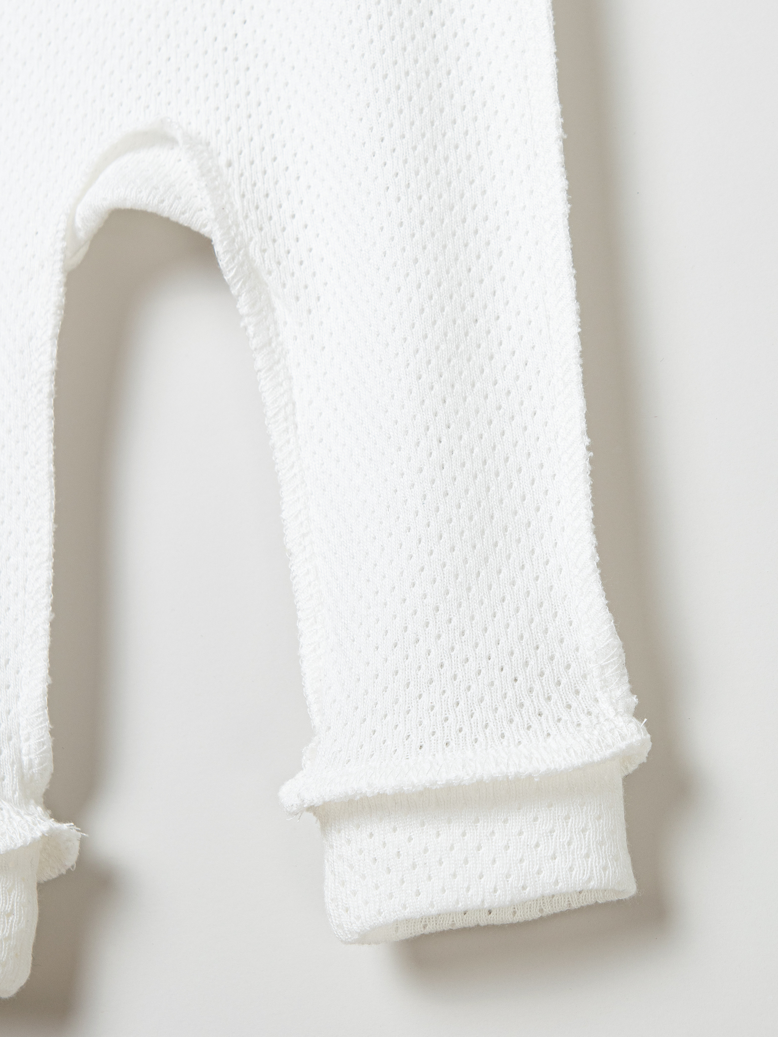 Ползунки BUNGLY "Молоко" из ажурного хлопка 0+ 4