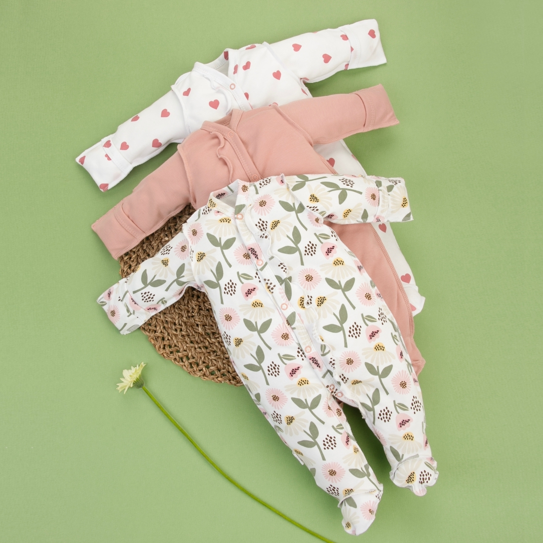 6658314303_optsitedae8021c-2c86-11ef-86ea-ead7a17dd03a Комбинезон слип Швейная Династия "Любимые ромашки" с рюшей 1