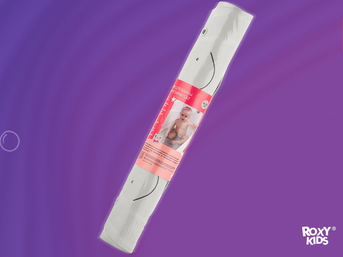 Коврик резиновый для ванны Roxy Kids антискользящий 76x45см 11