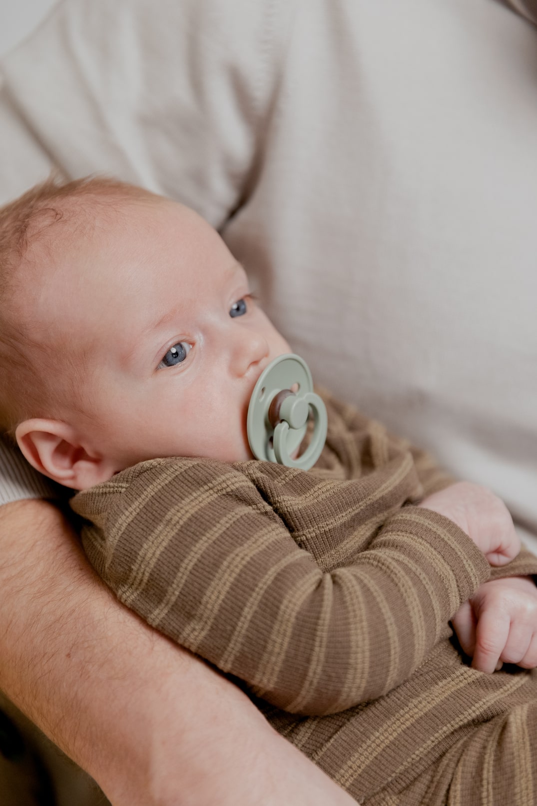 Пустышка латексная BIBS Colour - Iron, 0+ мес. 2