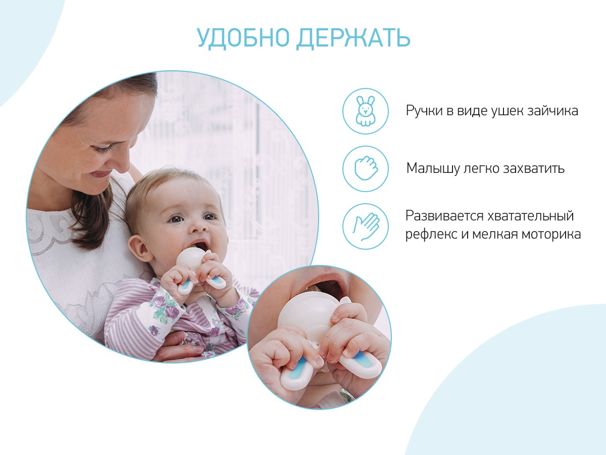 Ниблер Roxy Kids для прикорма BUNNY TWIST 3