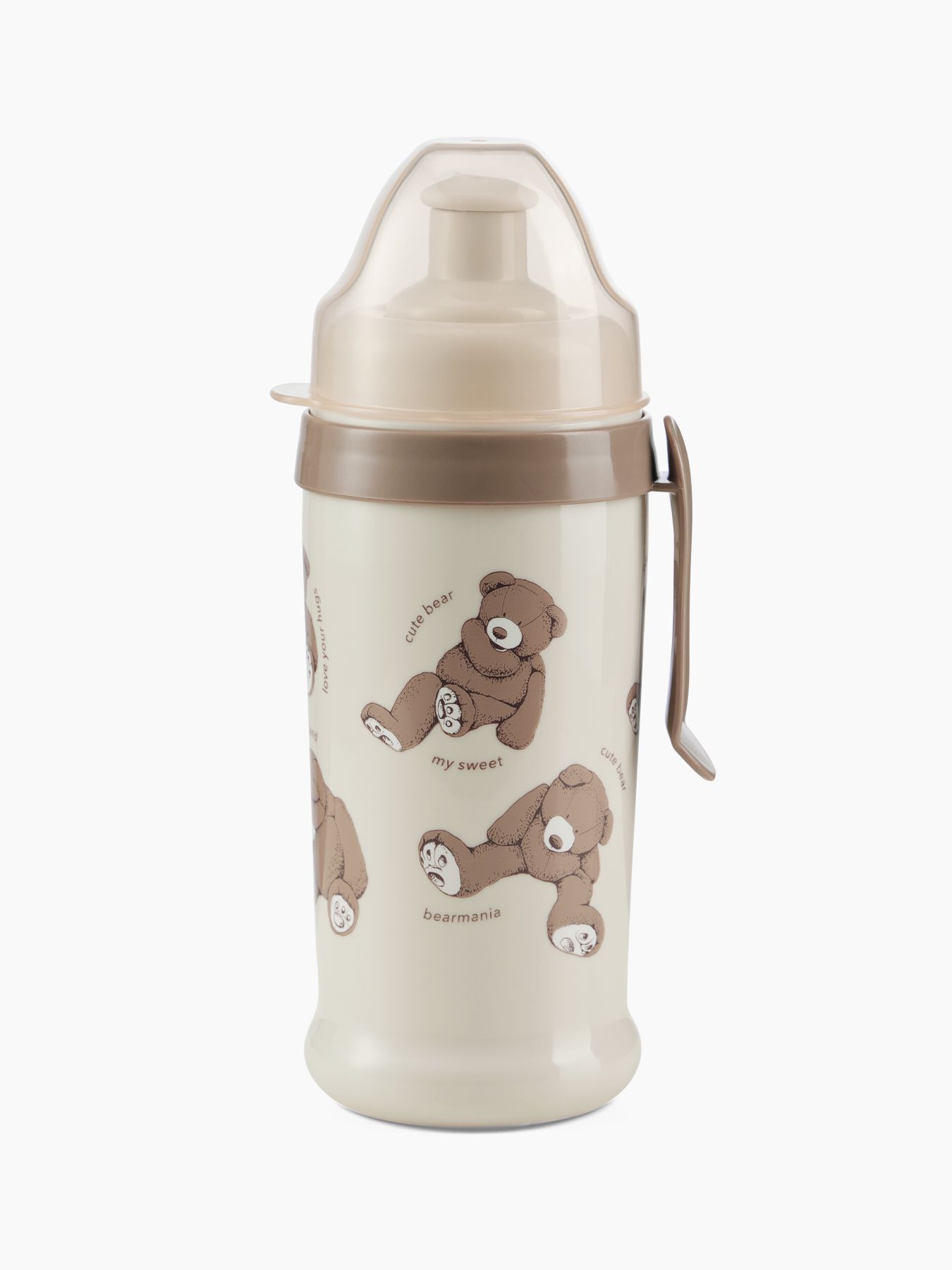 14014_bears_1 Поильник Happy Baby с прищепкой 360 мл 1