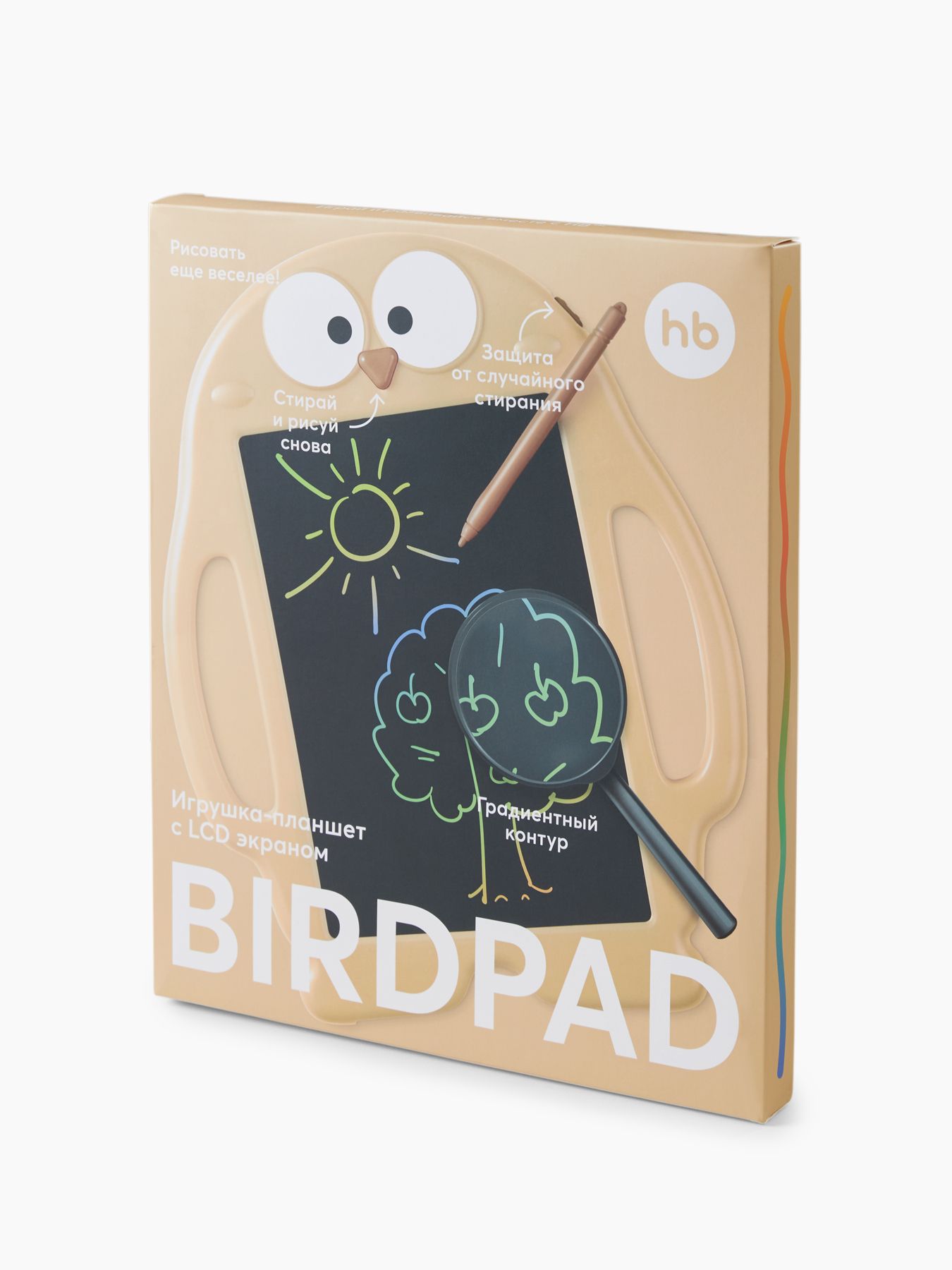 331899_2 Игрушка-планшет HappyBaby для рисования BIRDPAD (БЁРДПАД) 17