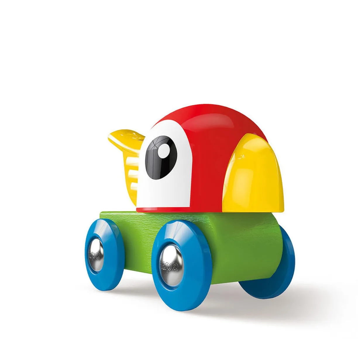 9ac876bf3999feb9c7c387177446710d Каталка для малышей Hape "Свистящий попугайчик" 1