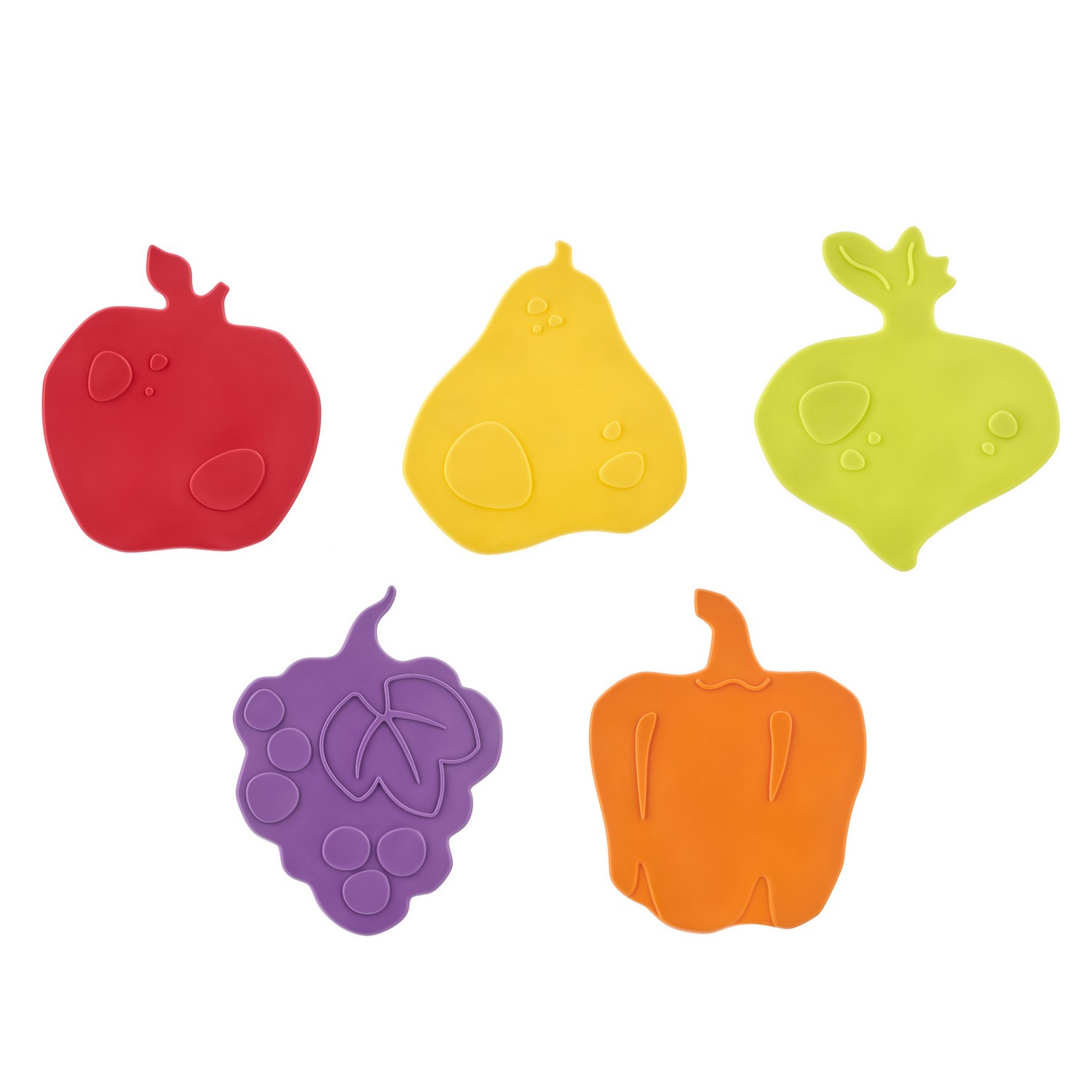 antiskolzyashchie-mini-kovriki-fresh-mix-5-sht_18bfbb0ae5 Набор игрушек для ванны Roxy Kids мини-коврики 5шт. 1