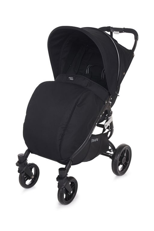 Накидка на ножки Valco baby Boot Cover Snap, Snap 4 Coal Black