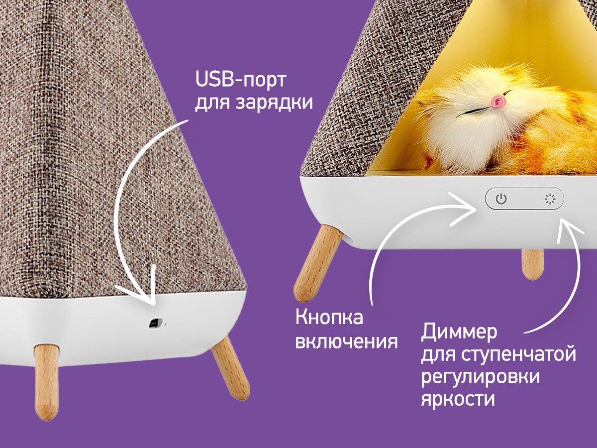 night-light-wigwam_384a592105 Ночник Roxy Kids Вигвам с котёнком 6