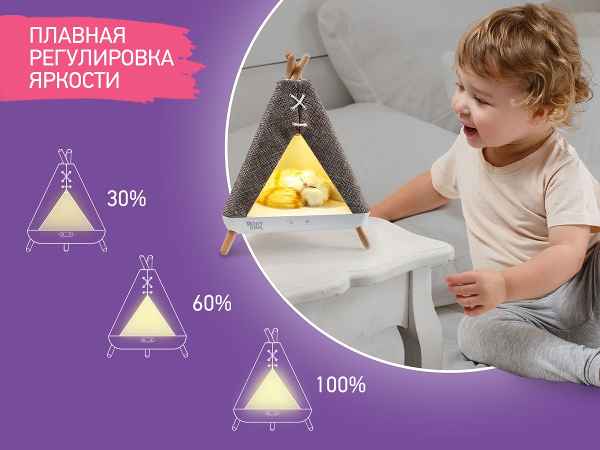 night-light-wigwam_701aeafad9 Ночник Roxy Kids Вигвам с котёнком 5