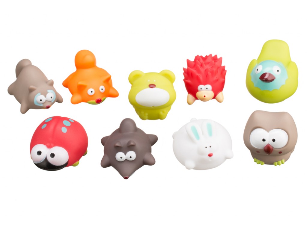 roxy_kids_nabor_igrushek_dlya_vannoj_quotlesnye_zhiteliquot_rrt_823_2_8035b6bb57 Набор игрушек для ванной Roxy Kids 1