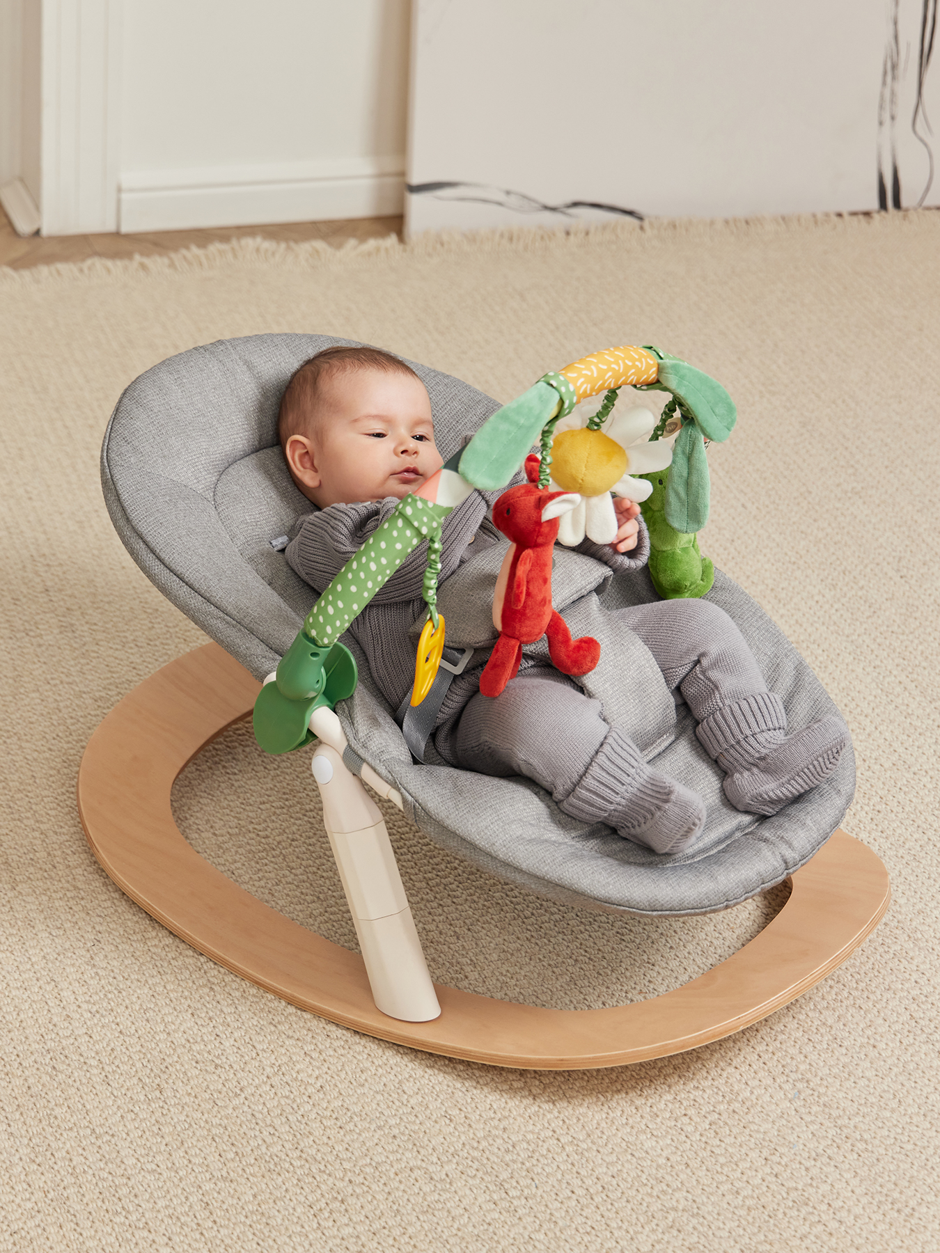 Детский шезлонг Happy baby HAMMY 3