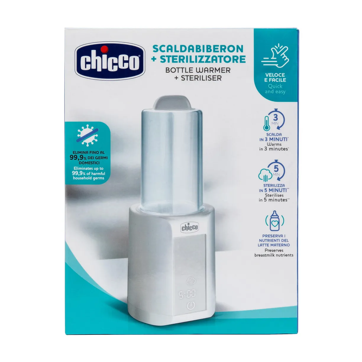 5Qhy-SAYkHr0LkOOZ7c_xRGeQrPZckTEmoD4qSQi_k0= Подогреватель для бутылочек Chicco Warmer с функцией стерилизации 9