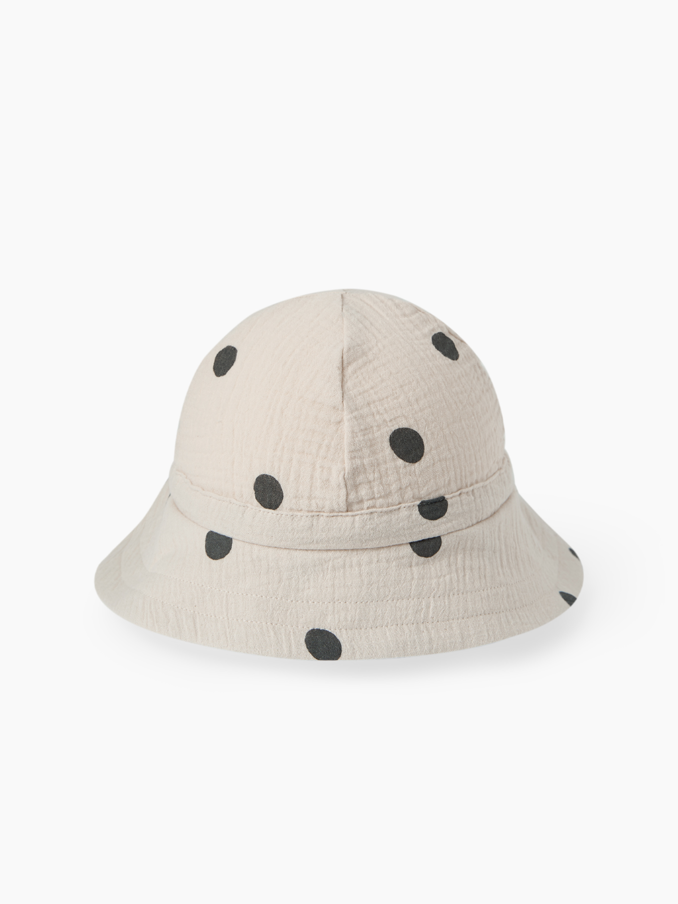 Панама детская Happy Baby beige with dots 2