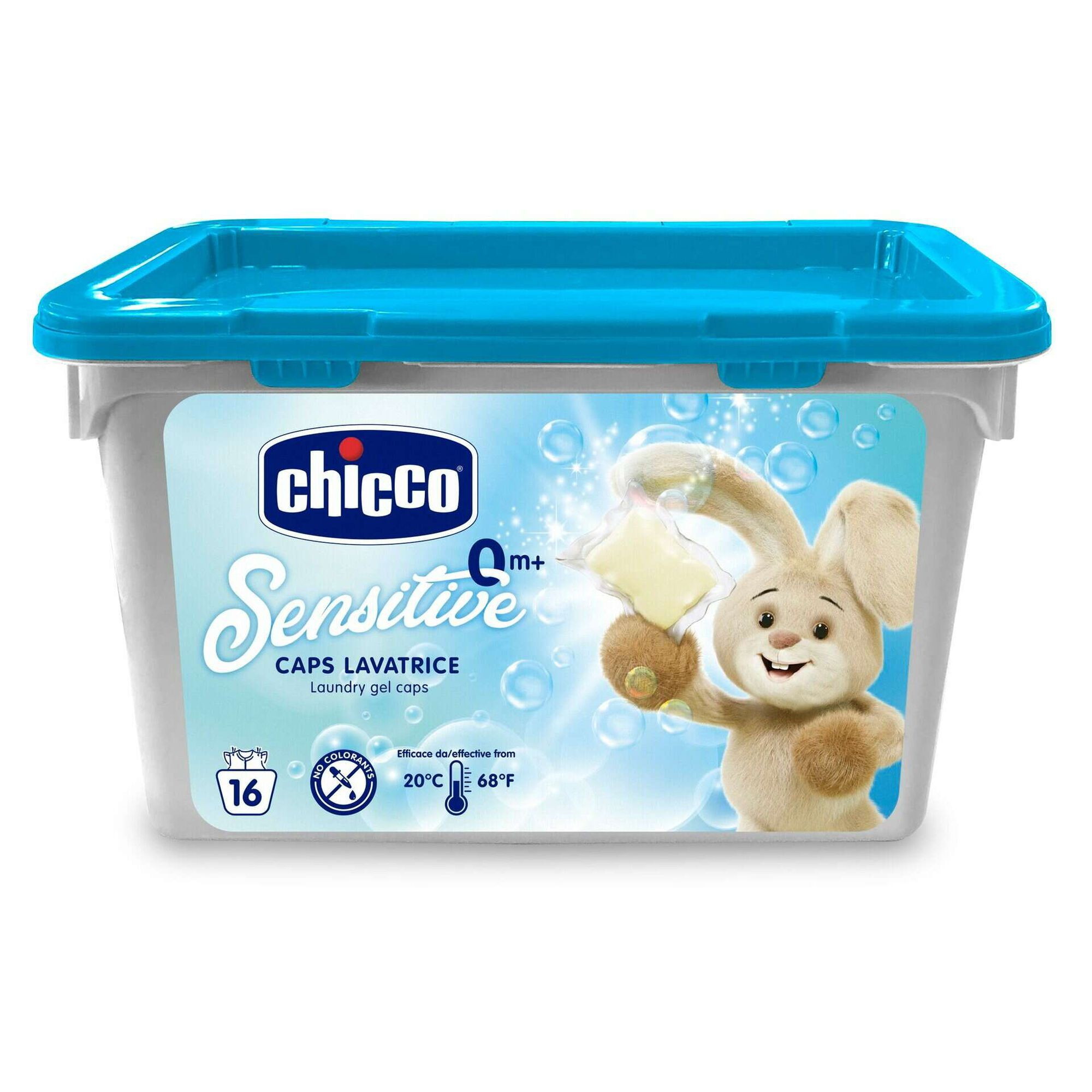 Средство для стирки детского белья в капсулах Chicco, 16шт. 1