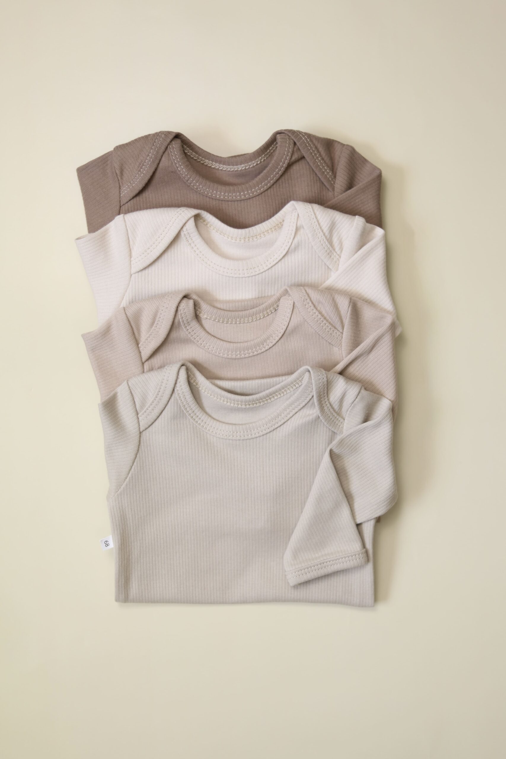 Боди MATUSHKIN на запах, длинный рукав, швы наружу, интерлок-лапша