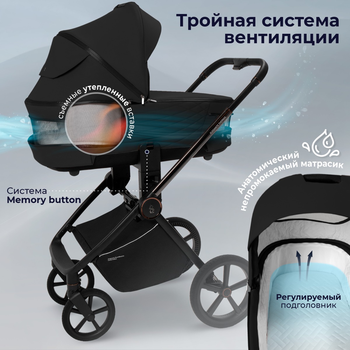 Коляска 2в1 Sweet Baby SBL Elegante Therma 6