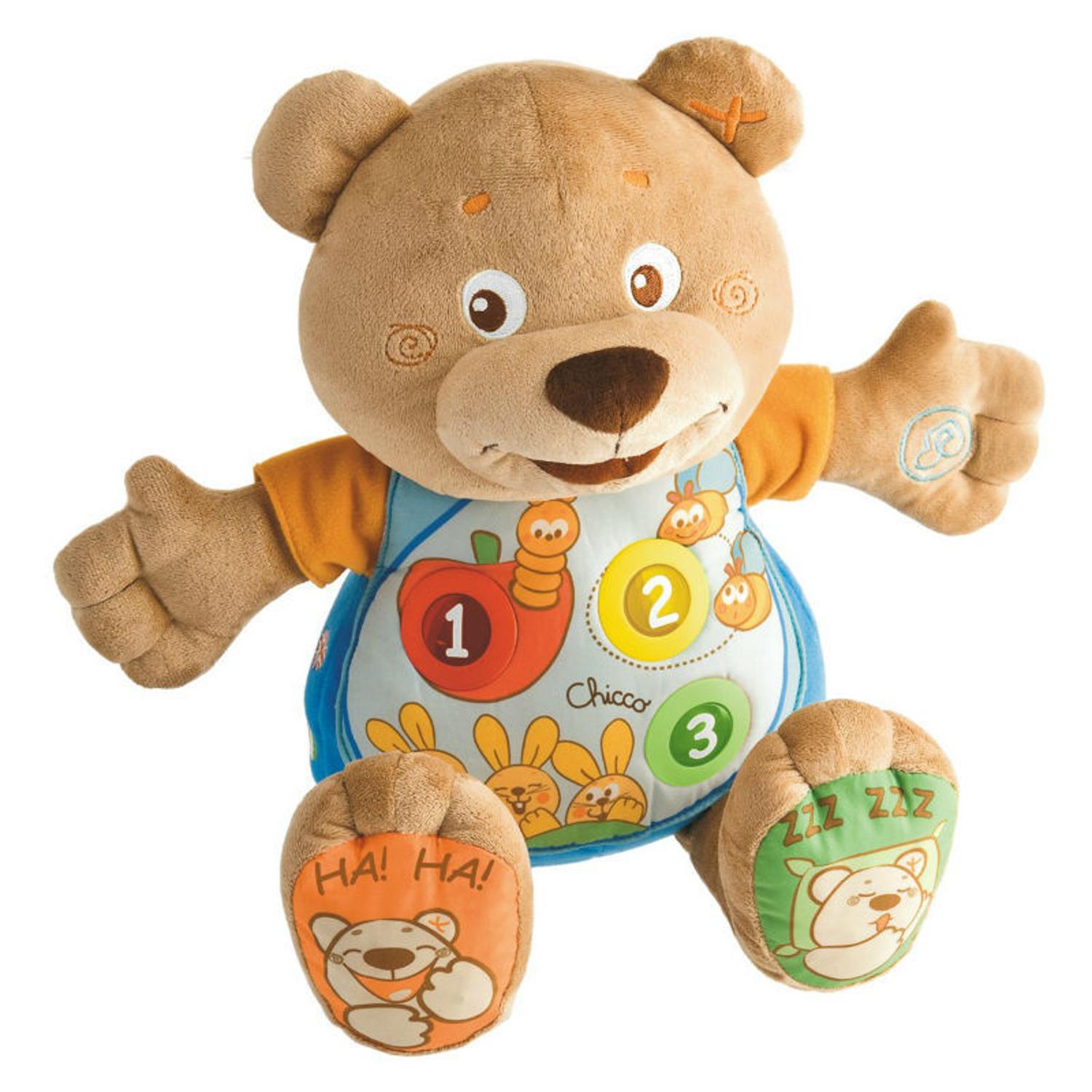 Мишка говорящий Chicco Teddy (русс/ англ) 3