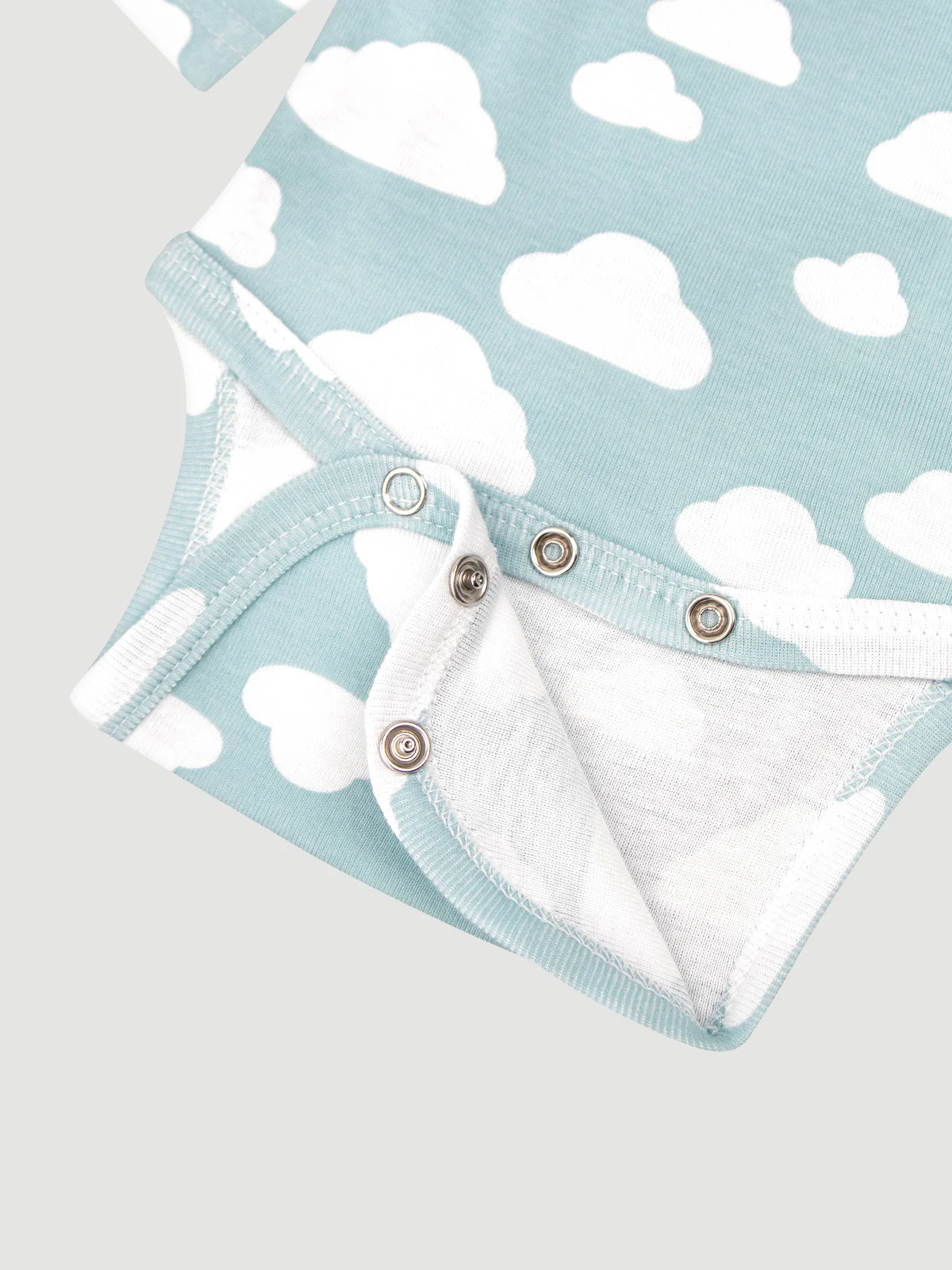 Боди Mjolk Облака с длинным рукавом (М) 2