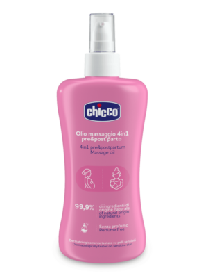 Массажное масло Chicco 4в1 от растяжек 8