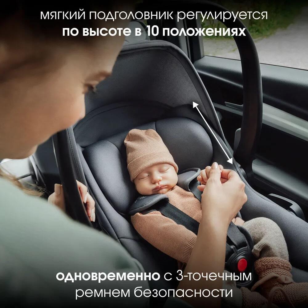 Комплект 3в1Britax Roemer коляска SMILE 5Z LUX|Warm Caramel + автокресло BABY-SAFE PRO Space Black 22