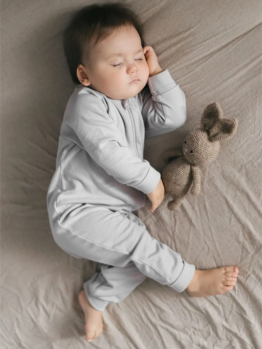 Комбинезон на манжетах Mjolk Sleep and Play White Sand, с рукавом реглан (М) 2