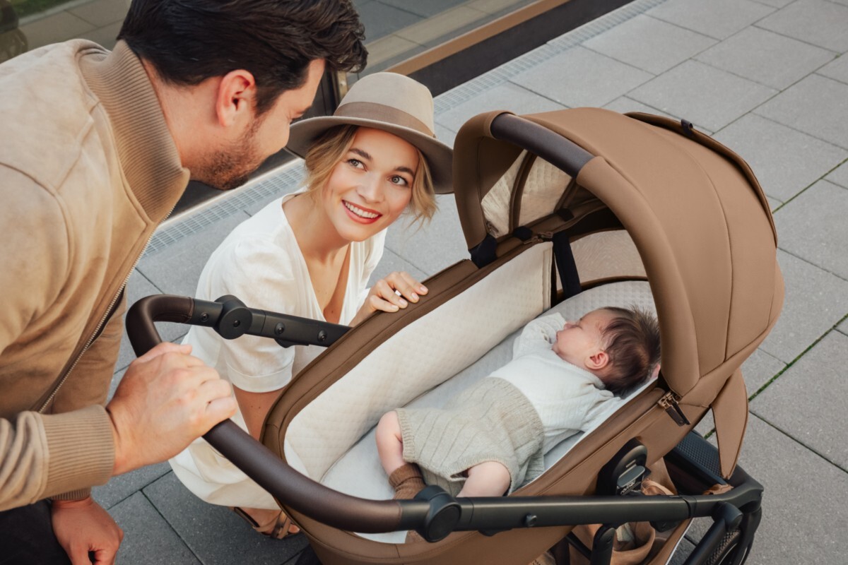 Комплект 3в1 Britax Roemer коляска SMILE 5Z LUX|Warm Caramel + автокресло BABY-SAFE PRO Space Black 11